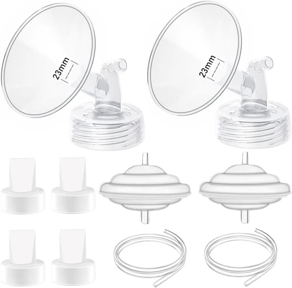 Spectra Compatible Flange Pump Parts S1 S2 Breast Pumps Replacement Set With Backflow Protector