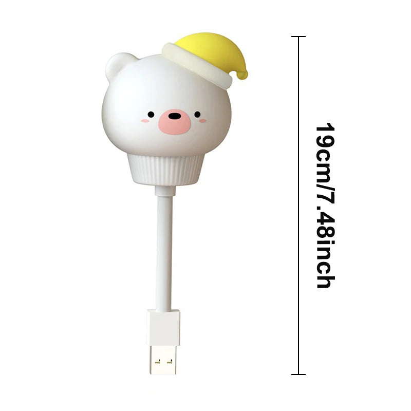 Bear Chick Kitten Usb Night Light With Remote Control Model UsbRemote For Baby And Kid Bedroom Decoration