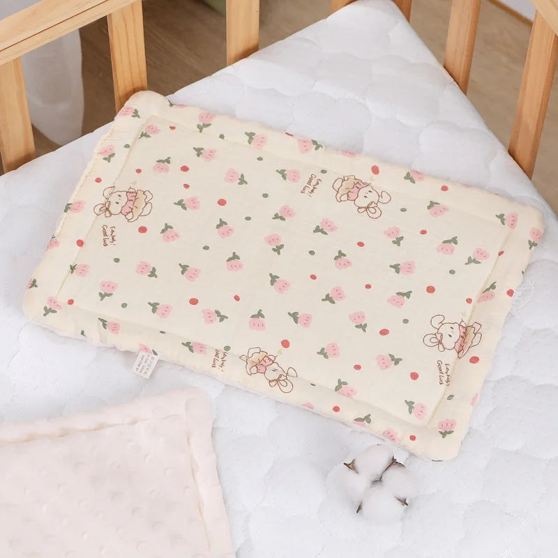 Napping for Newborn Sweat Absorption Breathable Cotton Baby Universal Pillow NPN001
