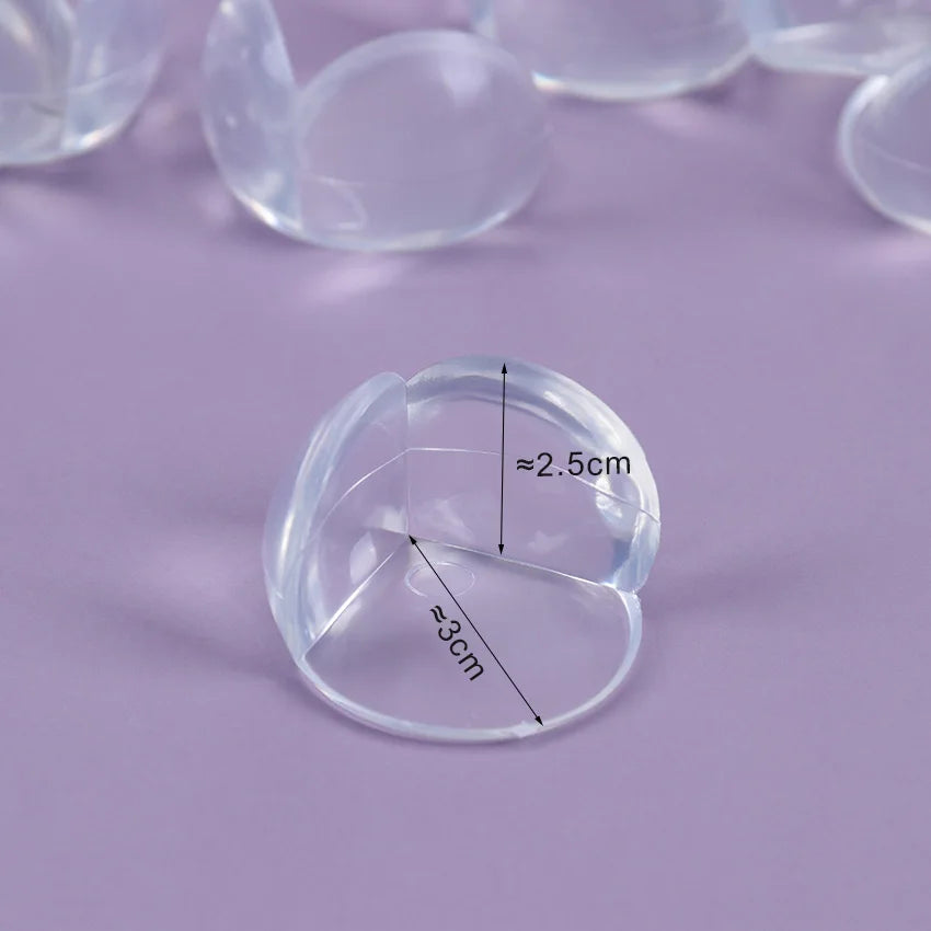 Childproofing Table Corner Guards - 16 PCS Transparent Spherical Edge Protectors children child safety