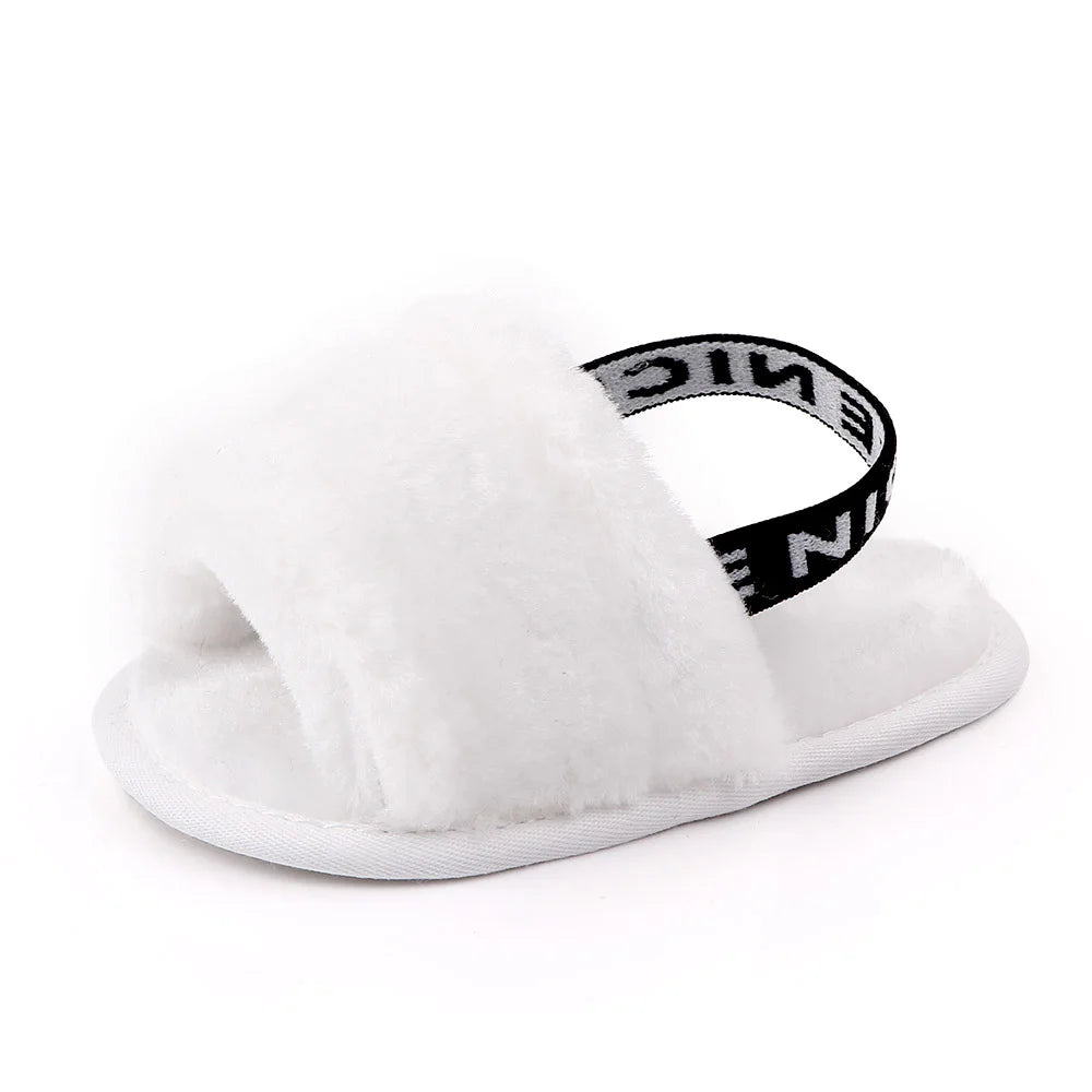Baby Winter Soft Slipper For 0 To 18 Months Non Slip Plush Warm Shoes For Boys And Girls Model 2024