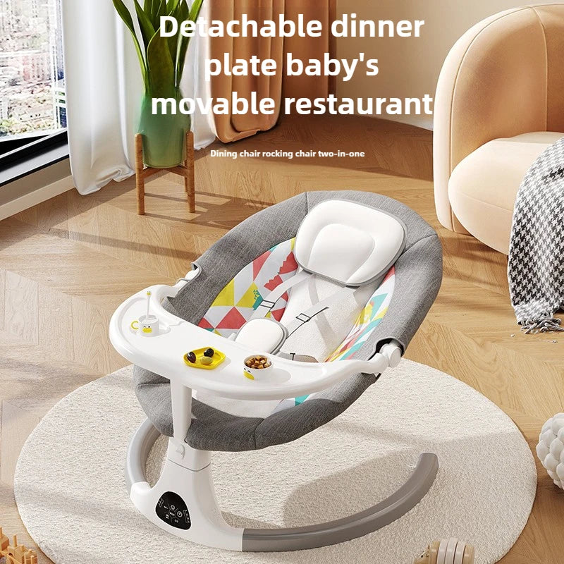 Smart Electric Baby Swing and Automatic Rocking Bassinet