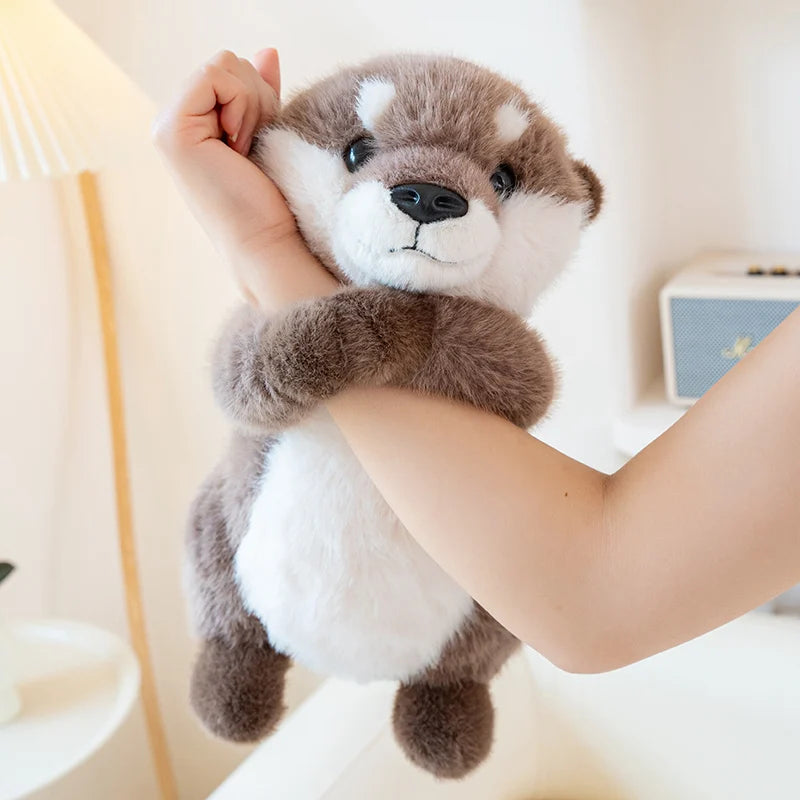 25/35cm Otter Plush Toy Arm with Magnetic Force Cute Stuffed Soft Animal Doll Arm for Birthday Gift And Decor