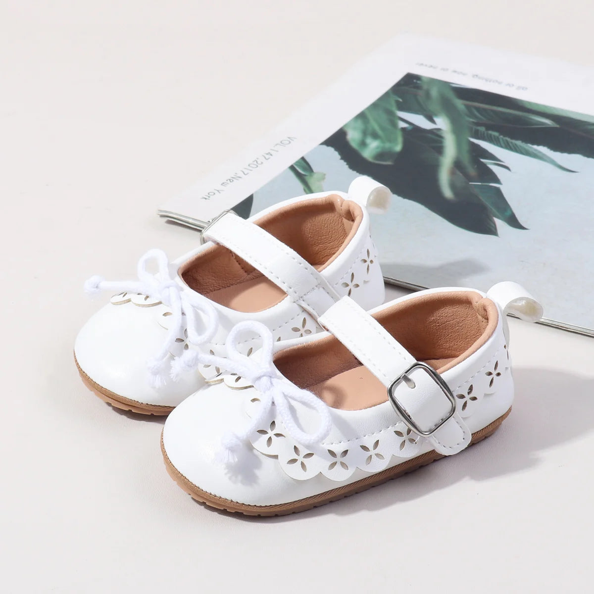 Hot Selling Spring And Autumn Baby Girls First Walking Toddler Shoes Cute Design For 0-18M Baby Girl Princess Shoes BBW7173