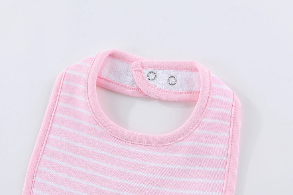 10-Pack Fashion Cute Baby Boys Girls Clothing Set 0-12 Months Bebe Unisex Short Sleeve Bodysuits+Bibs Suits Summer Newborn Cloth