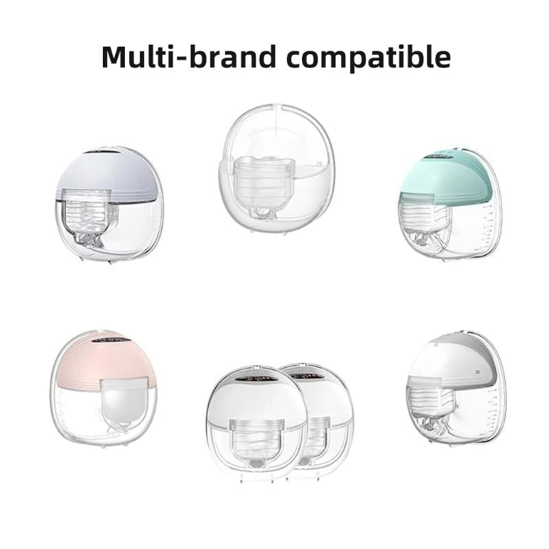 J15U Comfortable Breastfeeding Accessory for S18/S21 Wearable Pumps 27mm/24mm Flange & Valves Soft Silicone Diaphragm