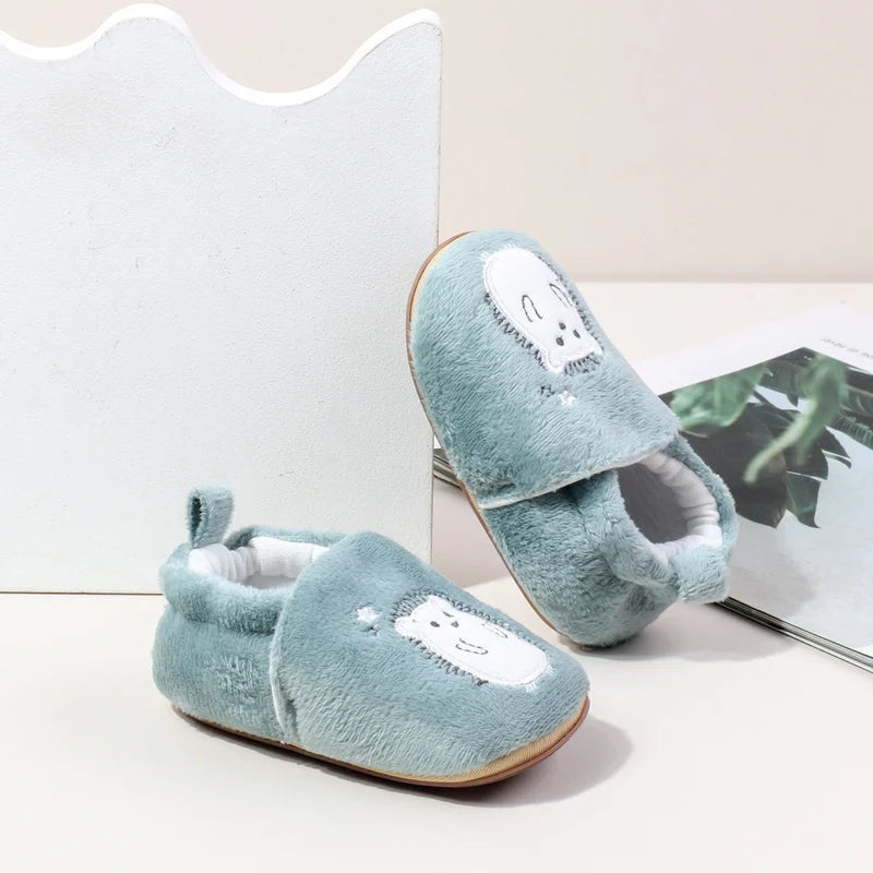 Baby Girl Boy Prewalker Shoes Spring and Autumn Cute Cartoon Animals Design Casual Anti Slip High Quality Newborn Toddler Shoes