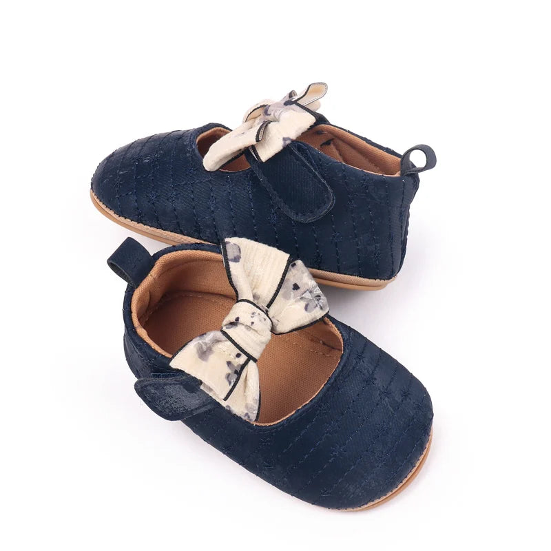 New Spring And Autumn Baby Girls First Walking Indoor Outdoor Toddler Shoes With Fashion Design For 0-18M Baby Princess Shoes