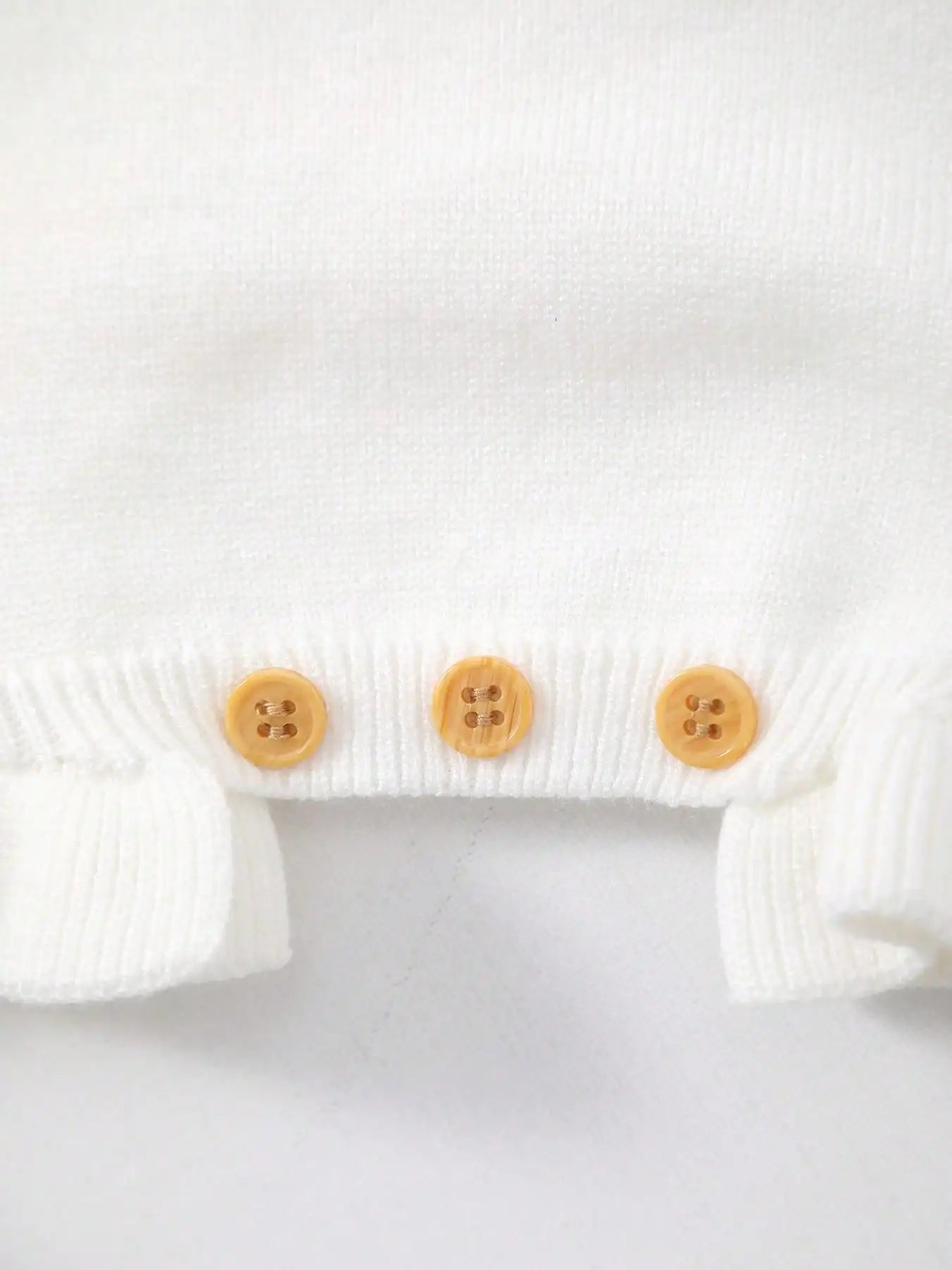 Cute and Sweet Summer Romper for Baby Girls with Colorful Embroidered "One" Lettering and Knit Suspenders