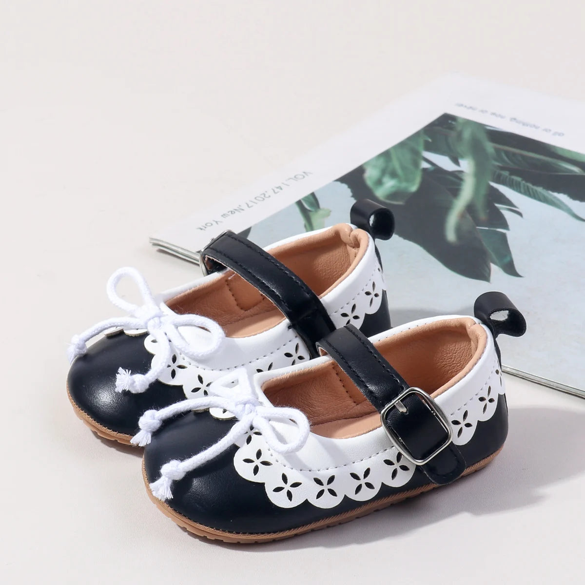 Hot Selling Spring And Autumn Baby Girls First Walking Toddler Shoes Cute Design For 0-18M Baby Girl Princess Shoes BBW7173