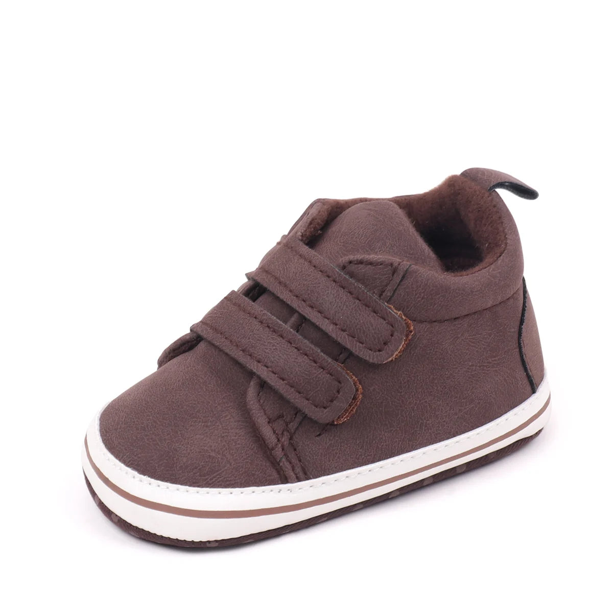 2025Hot Sale Autumn Baby Boys First Walking Indoor Outdoor Toddler Shoes With High Quality TPR Sole For 0-18M Fashionable Design
