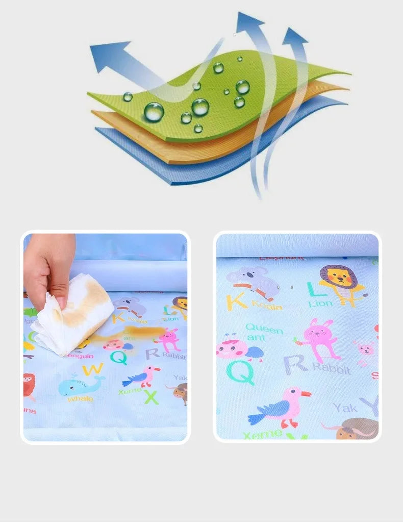 Organizer Tray Foldable for Car Child Safety Seat Stroller Kids Toy Food Cup Holder Desk Waterproof Baby Car Seat Organizer