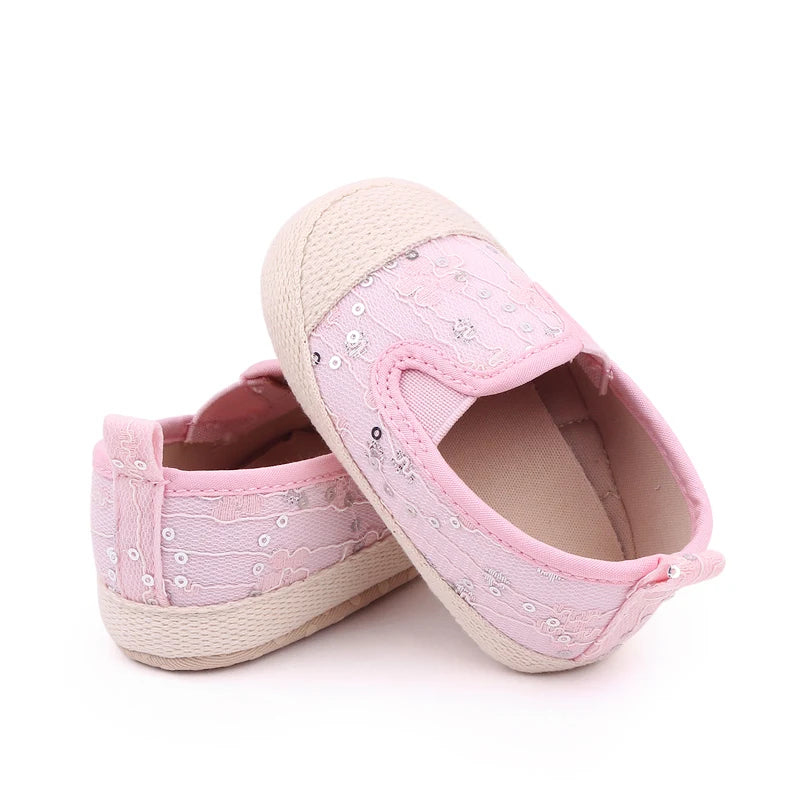 Springtime Learning Walkers 0-1 Years Old Boys and Girls Shoes with Soft Bottom Comfortable Footwear for Baby Playtime