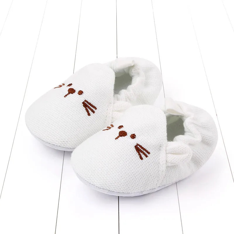 2025 Hot Selling Baby Boys And Girls First Walking Indoor Outdoor Toddler Shoes With Cute Design And High Quality Cotton Sole