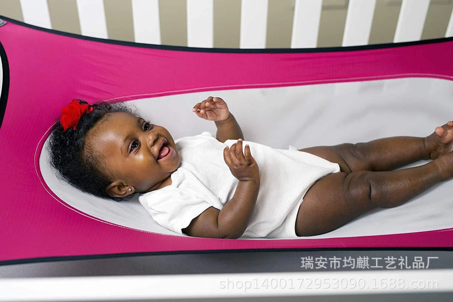 Breathable Baby Sleep Hammock - Removable Crib Swing 105x65cm