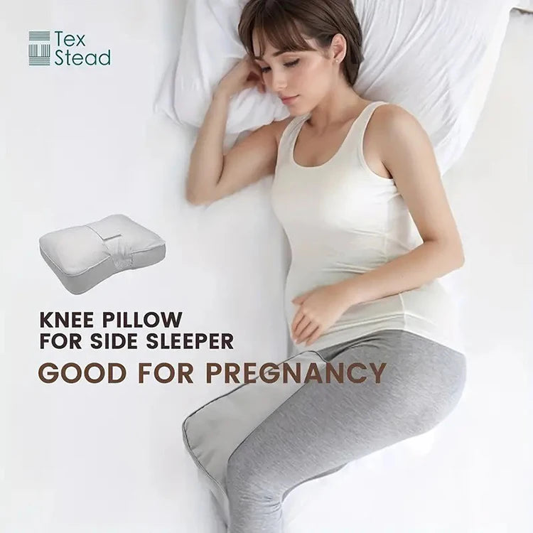 1pc Ergonomic Knee Pillow Knee Pillow for Side Sleepers Relief Side Sleeper Support Leg Pregnancy Pillow Knee Cushion Night