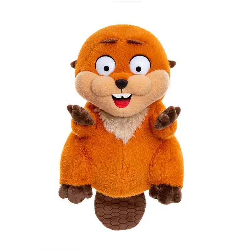 Nice Anime Hoppers Plush Cute King Georges Tom Lizard Plush Soft Stuffed Animal Beaver Plushie Doll Toy Birthday Gift For Kid