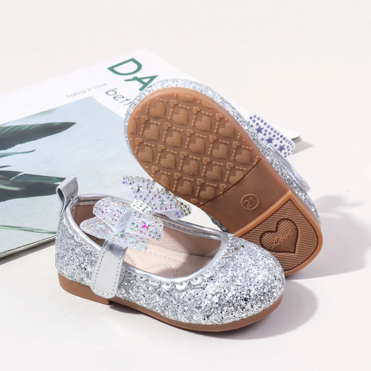2025 New Summer Autumn Baby Girls First Walking Toddler Shoes Fashion Sequins Baby Girl Sandals For 0-3Y Kids Princess Shoes