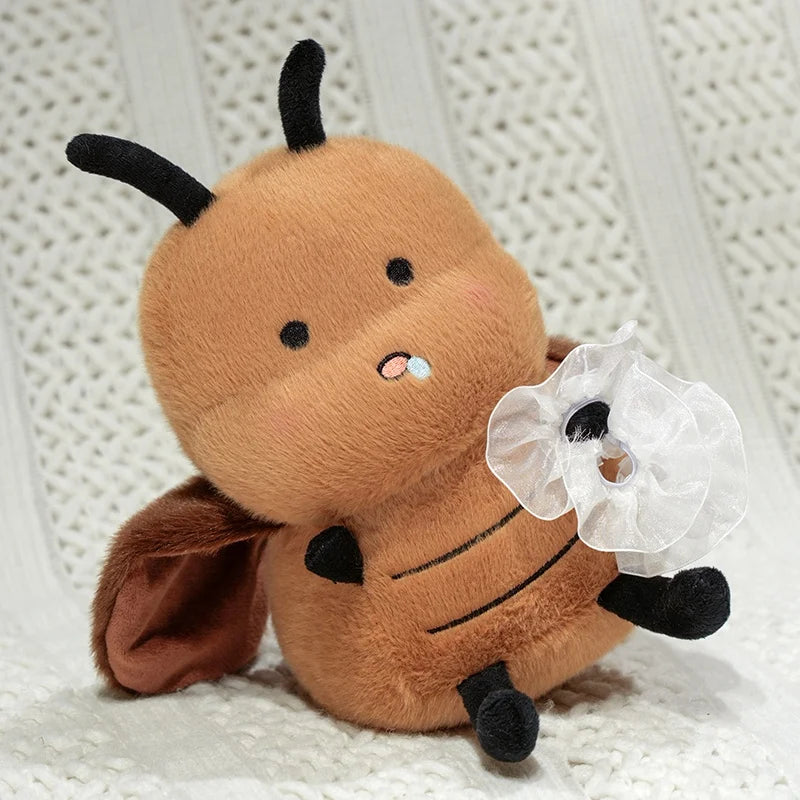 25cm Soothing Sitting Hug Series Dolls Elephant Rabbit Bear Capybara Plush Animals Toys Room Decor Baby Birthday Christmas Gifts