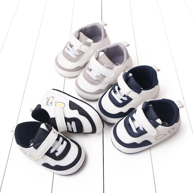 2025 New Style Spring and Autumn Baby Shoes for 0-18 Months Front Step Baby Soft-Tread Casual Shoes Cute Design BB2313