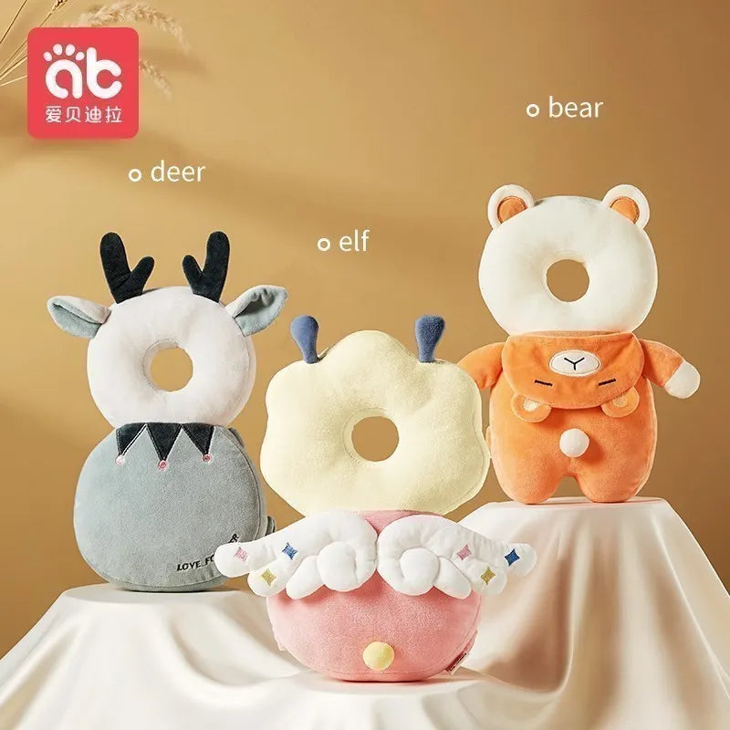 AIBEDILA Newborn Head Back Protector Baby Protect Pillow Learn Walk Headgear Prevent Injured Safety Pad prevention Fall Pillows