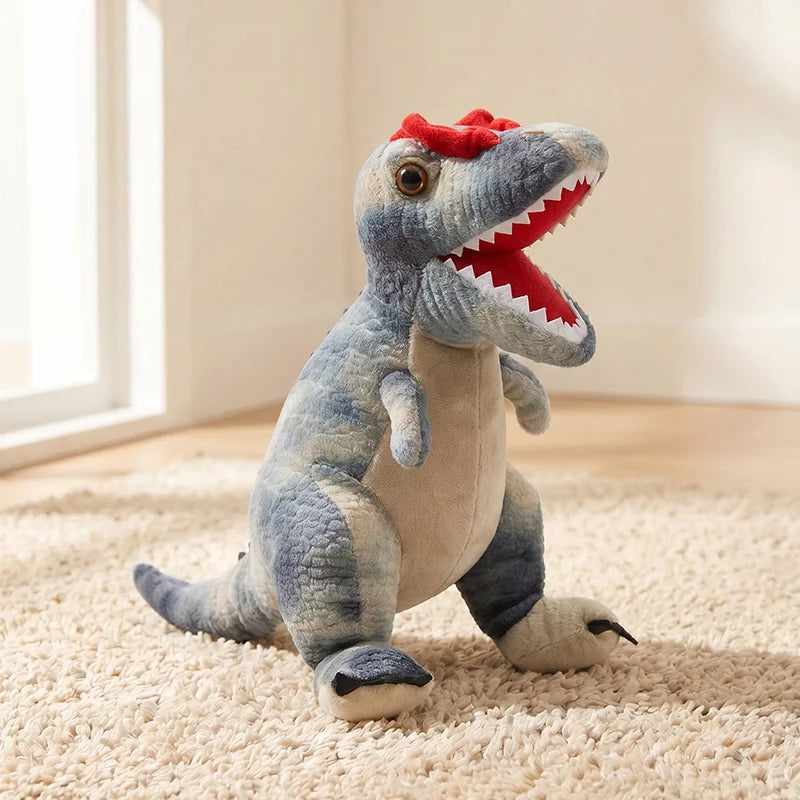 xlmodel 25cm Dinosaur Plush Toy Lifelike Triceratops Ankylosaurus Stegosaurus T Rex Pterosaur Dragon Doll