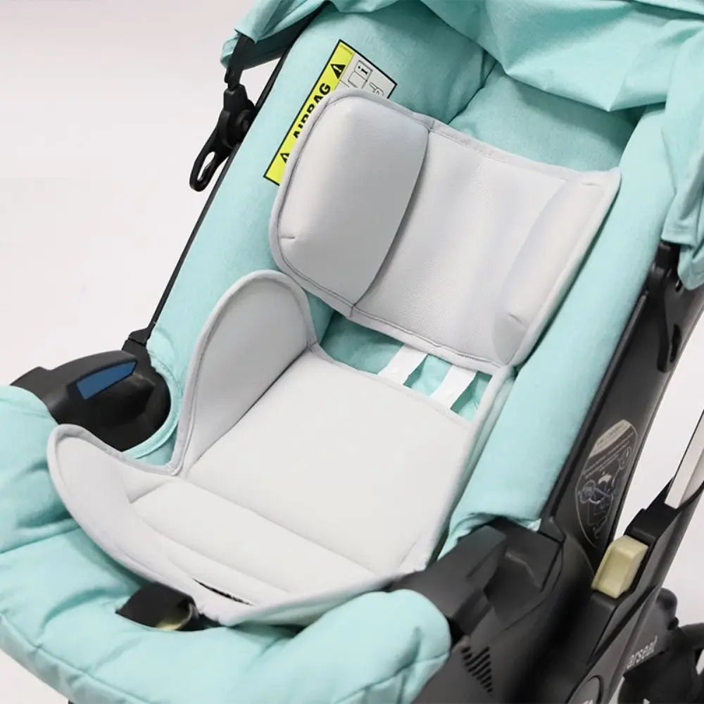 Breathable Mesh Newborn Carseat Insert Thickened Support Impact Protection Stroller for Car Seat Pad Detachable Warm Mattress