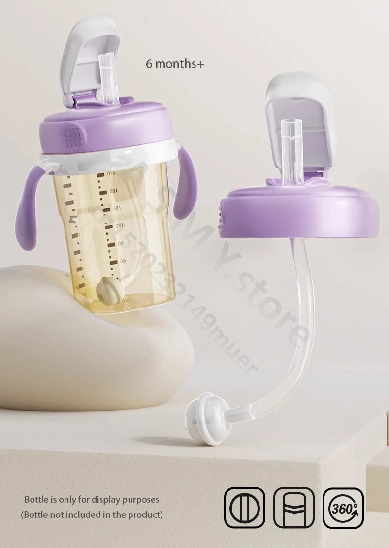 Suitable for hegen bottle accessories/cup cover/handle/nipple/square bottle universal/