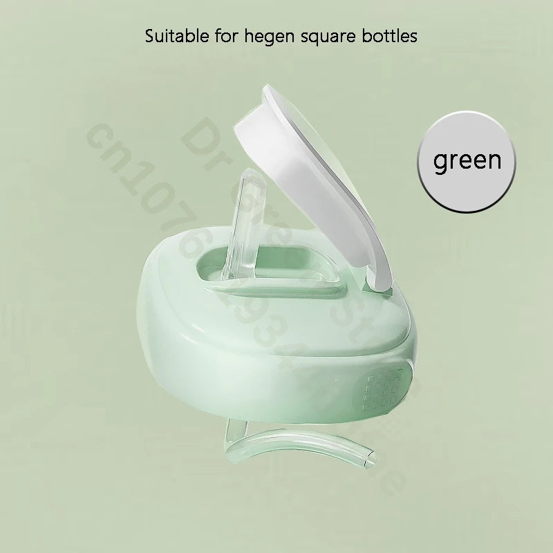 AN PEI Square Bottle Accessories For Hegen Bottles Cup Cover Handle Nipple Universal