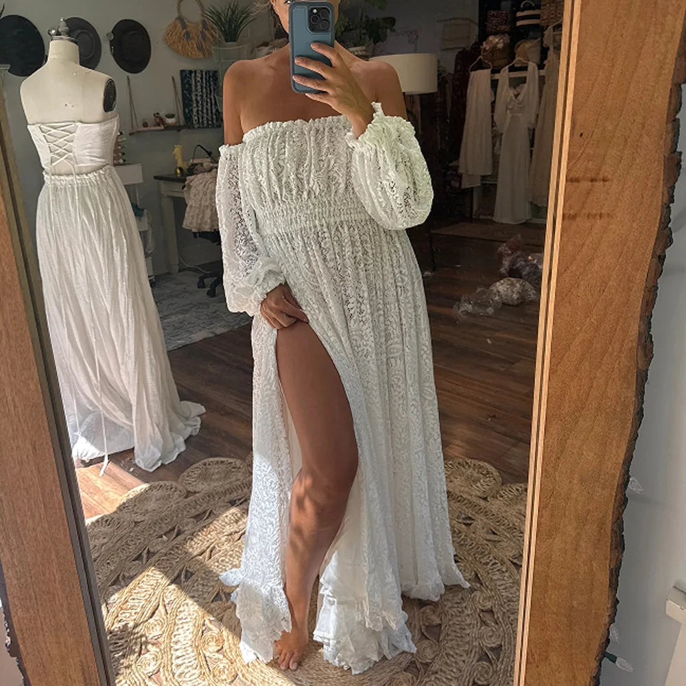 Lace Dress Maternity Dress