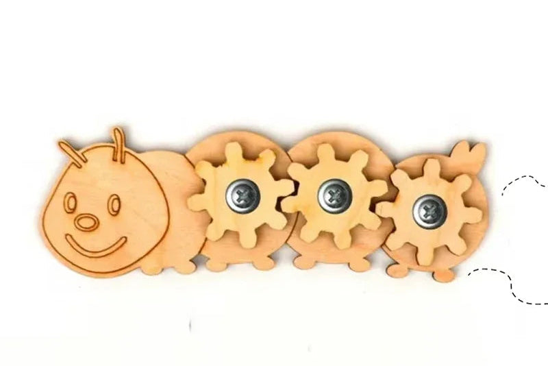 Busy Board Montessori Educational Toy For Early Learning Hands On Development Model 001