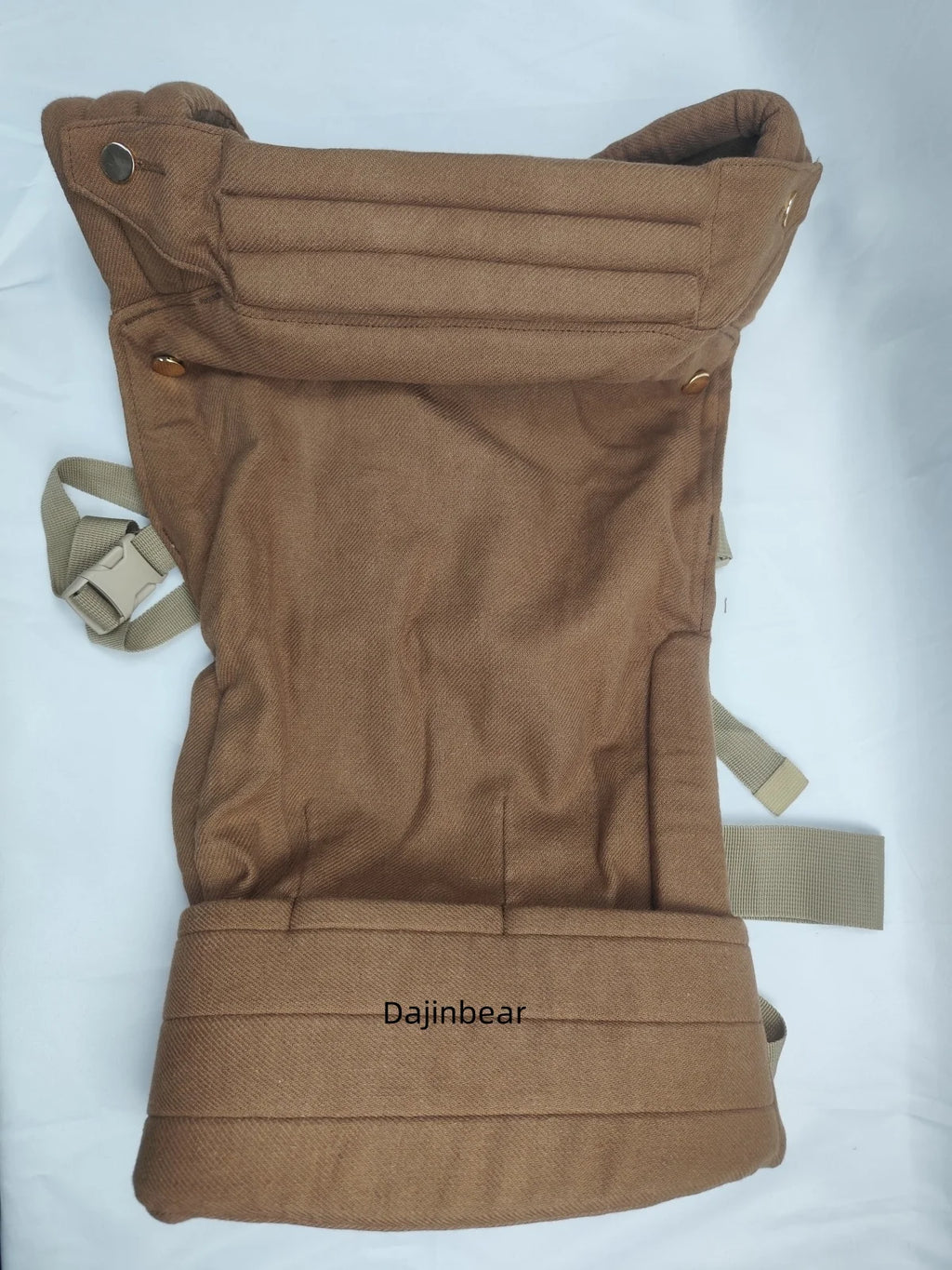 Baby Carrier Premium Fibers 100% Linen for Newborn to Toddler Compact & Adjustable Ergonomic with Lumbar Support 7-44 pounds