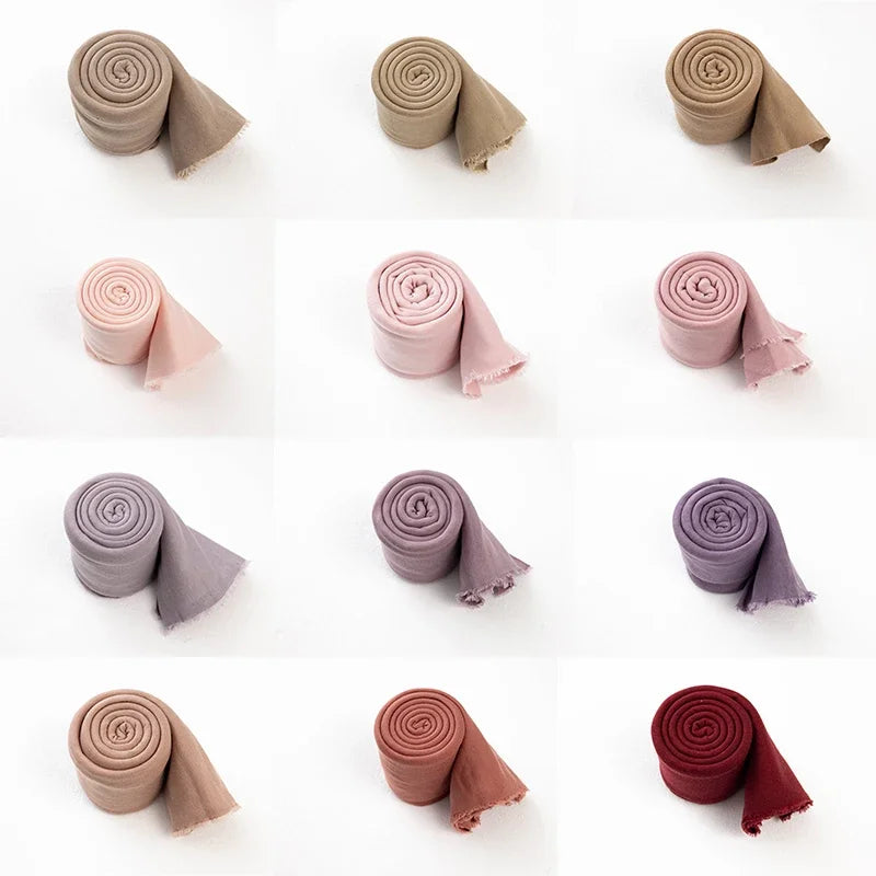32x170CM Soft Stretch Wrapping Newborn Photography Prop Wool Blanket Swaddle For Baby Photo Prop Infant Studio Shoot Accessories