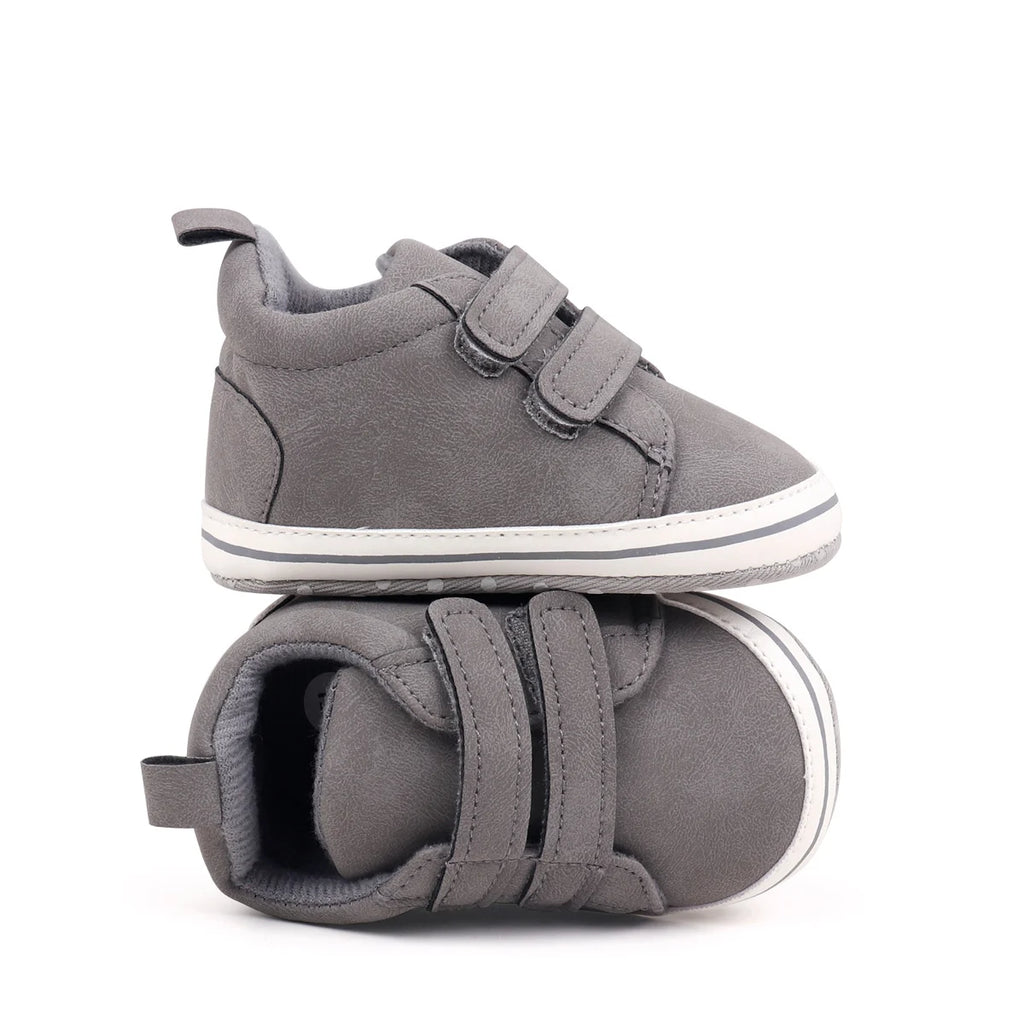 2025Hot Sale Autumn Baby Boys First Walking Indoor Outdoor Toddler Shoes With High Quality TPR Sole For 0-18M Fashionable Design
