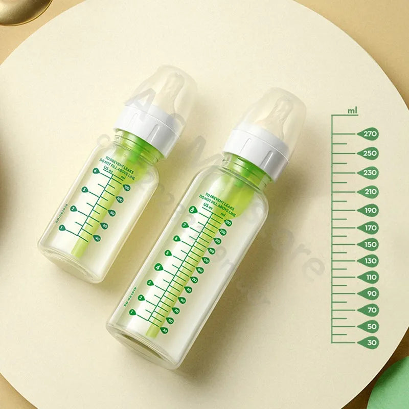 Dr. Brown's newborn Glass baby bottle/Anti-colic/baby glass bottle/standard caliber/120ML 250ML