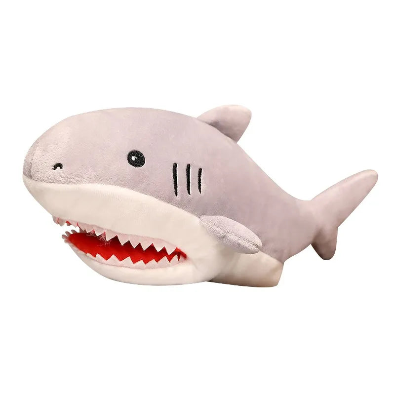 Hot Crocodile Shark Killer Whale Plush Hand Puppets Lifelike Tropical Fish Penguin Octopus Hand Puppets For Kids Adults Muppets