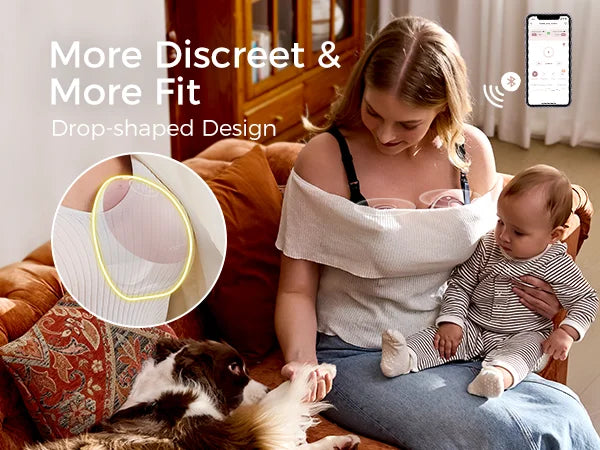Momcozy M9 Breast Pump Hands Free Upgraded Mobile Flow
