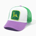 Elk Embroidery Duckbill Cap for Women, Sun Protection Wide Brim Baseball Cap, Adjustable Mesh Cap, Export Ready Stock Hat