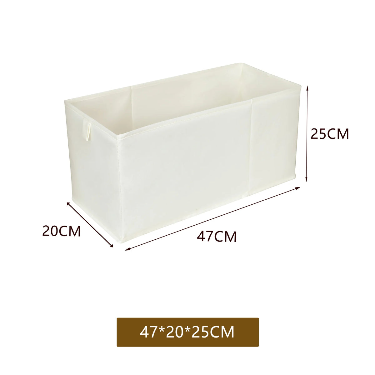 Foldable Pants Storage Box For Wardrobe Organization And Drawers Fabric Box For Cabinets