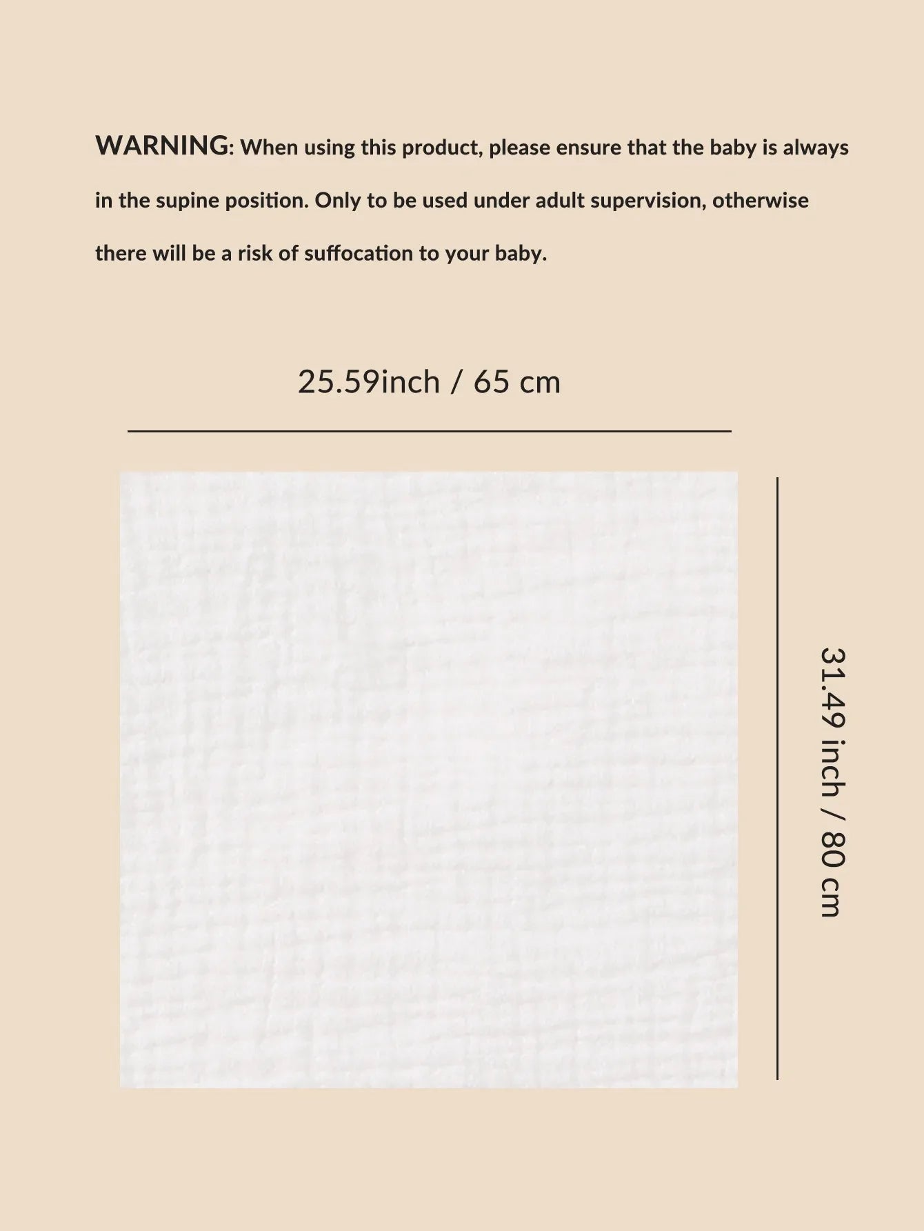 Breathable 2pcs Muslin Baby Swaddle Blankets, Lightweight Cotton Swaddling Cloths for Infant Sleep & Play