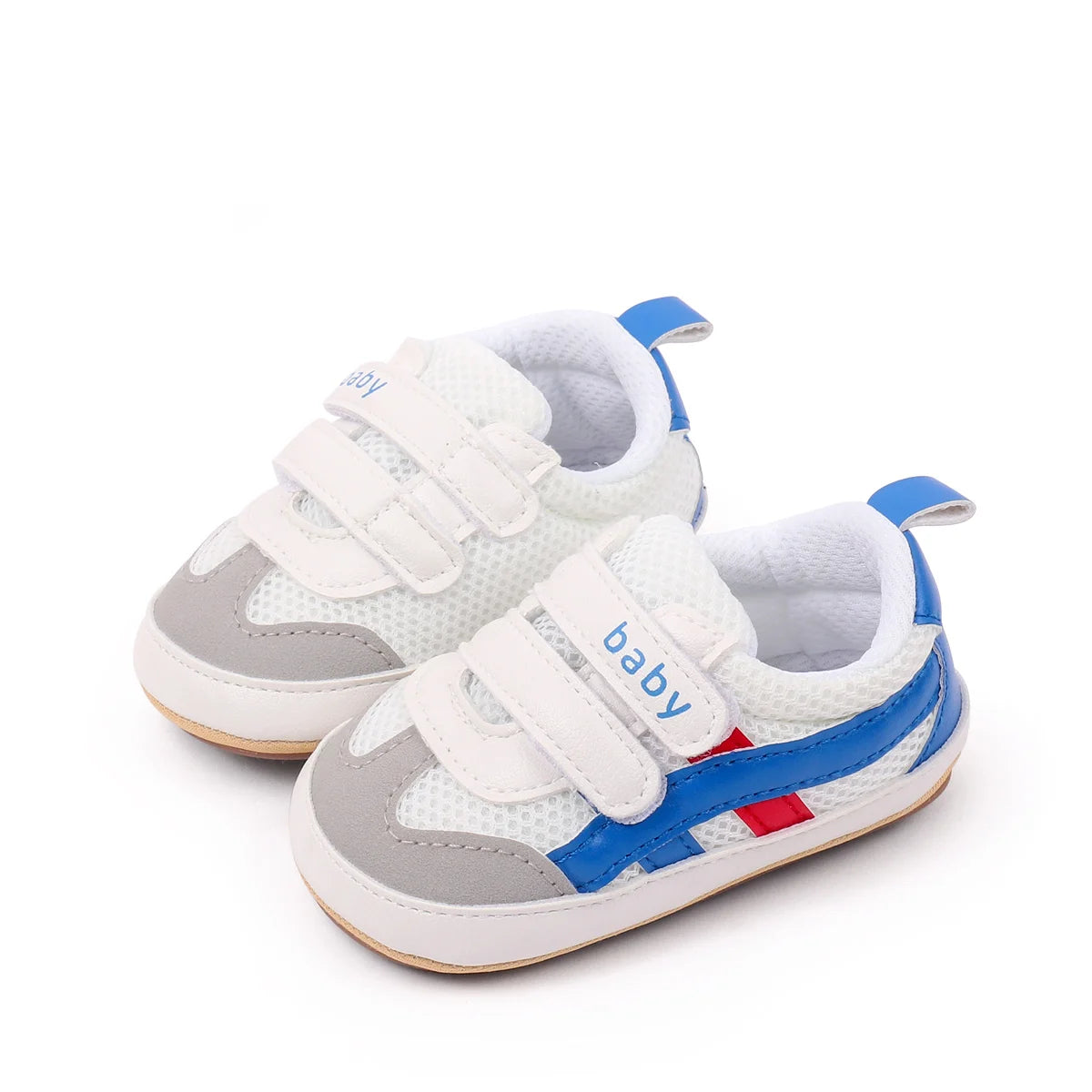 New Fashionable Design Spring And Autumn Baby Unisex Pre-walking Indoor Outdoor Toddler Shoes With Comfortable And Soft Sole