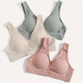 3 PCS Cotton Maternity Nursing Bras Pregnant Breastfeeding Pregnancy Women Underwear Breast Feeding Bra Soutien Allaitement