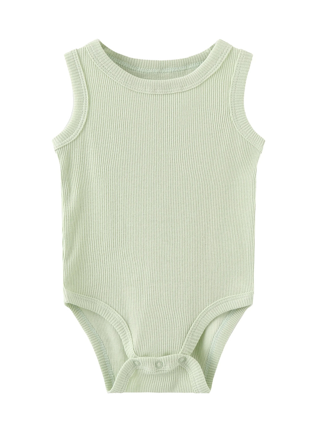 Kiddiezoom Summer Fashion Cartoon Sleeveless Baby Boy Girl Bodysuits+Pants Soft Baby Boy Girl Clothes