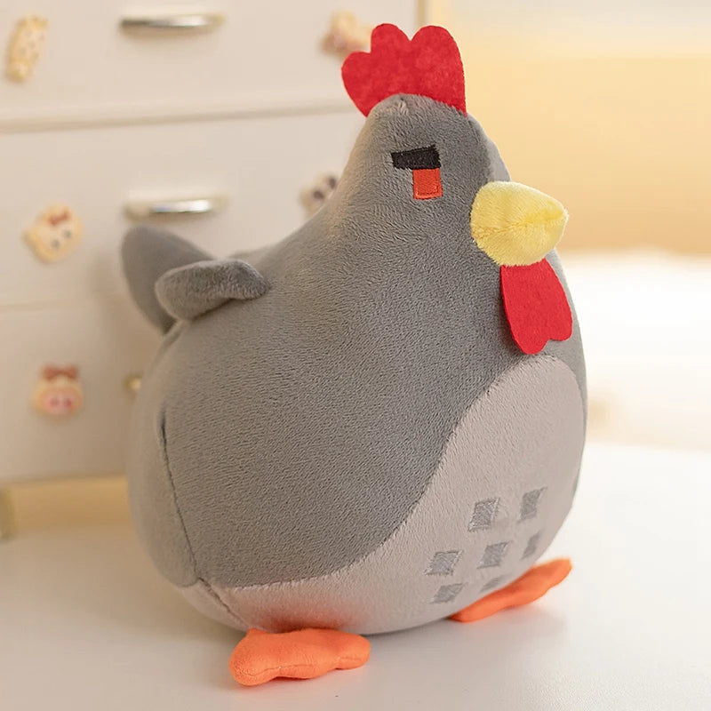 Stardew Valley Chicken Plush Pillow 20cm Soft Stuffed Toy for Kids Room Decor and Play