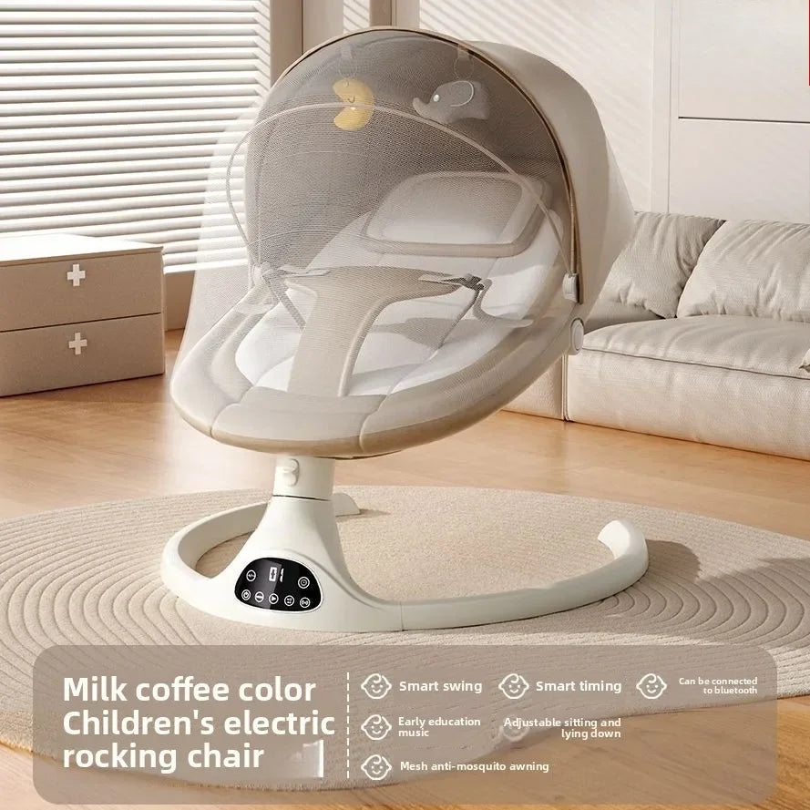 Electric Baby Rocker Swing And Soothing Bassinet With Music For Sleep And Comfort Model K2