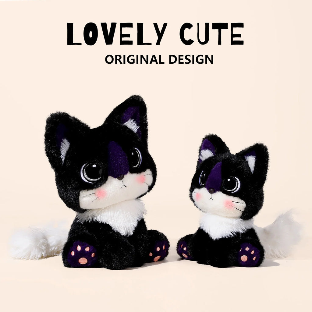 Hot Cuddly Cat Plush Toys the Healing Series Mickey Cats Brings Warmth and Peace Mind to for Children's Companionship Gifts