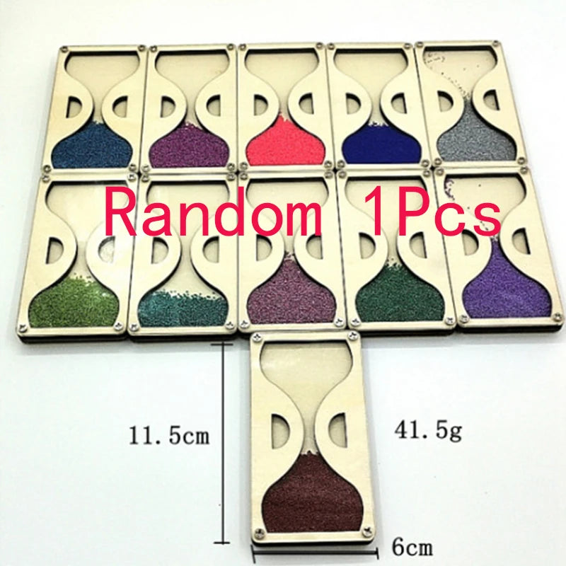 Montessori Busy Board Hourglass Puzzles Wall Toy For Early Education And Intelligence Development