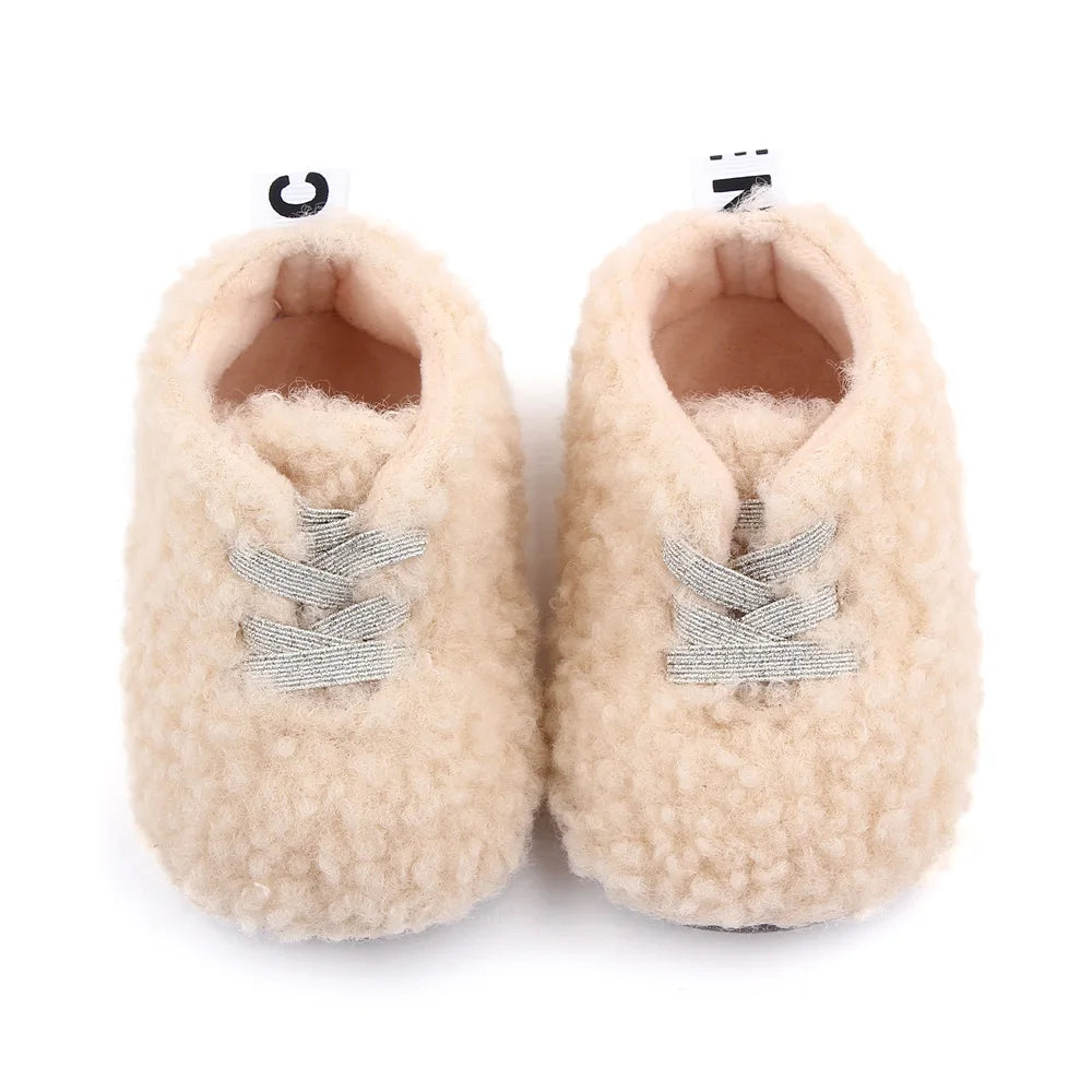 Baby Winter and Autumn Style Multiple Choices High Quality Soft Cotton Warm and Plush Toddler Shoes Anti-slip Sole Prewalking