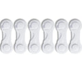 Baby Proof Cabinet Door Locks Child Safety Latch for Drawers Cupboards Fridge Closet Pantry - Adhesive Childproof Locks for Kids