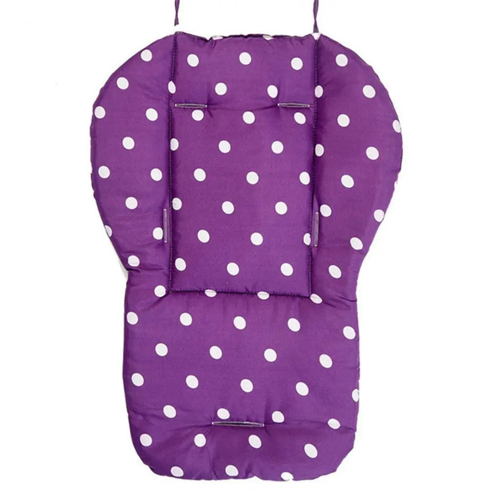 Universal Chair Pad Baby Warmer Cotton Cart Mat Dot Liner Stroller Mat Stroller Cushion Stroller Accessories Cotton Mat